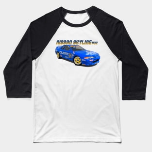 Nissan Skyline GT-R R32 Baseball T-Shirt